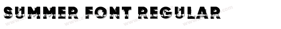 Summer Font Regular字体转换